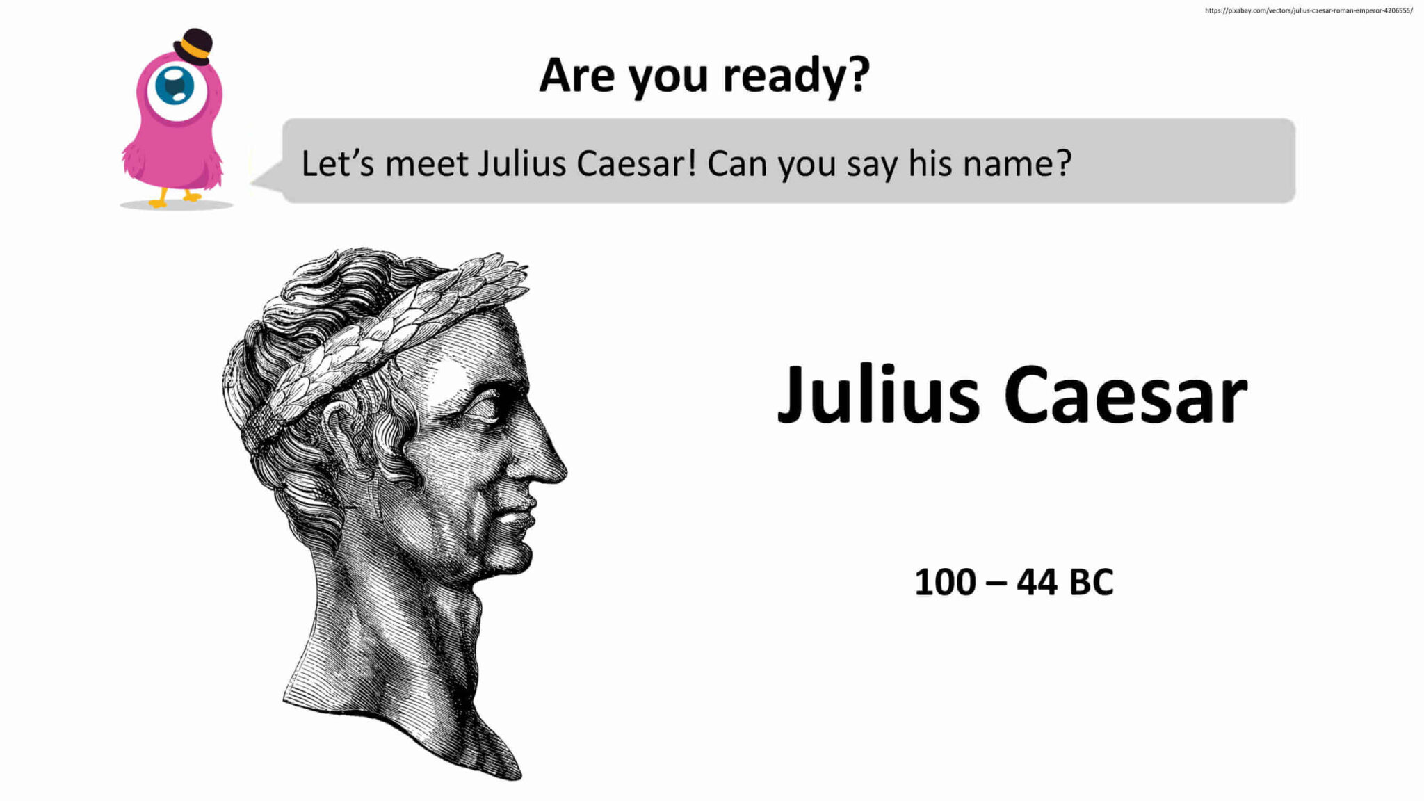 who was julius caesar kids